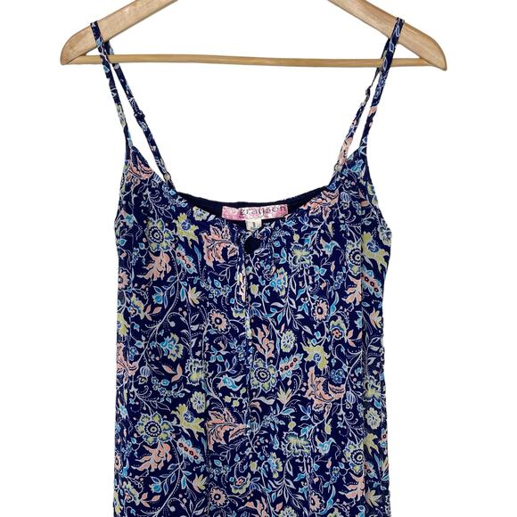 Grayson Floral Strappy Mini Dress size Medium - Picture 2 of 4